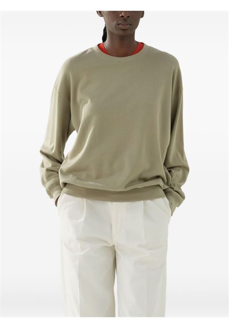sweashirt woman khaki AURALEE | A25SP05CUKHAKI GRAY